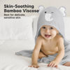 Picture of KeaBabies Baby Hooded Towel - Viscose Derived from Bamboo Baby Towel, Toddler Bath Towel, Infant Towels, Large Hooded Towel, Organic Baby Towels with Hood for Girls, Babies, Newborn Boys (Elephant)