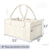 Picture of Mr. Pen- Baby Diaper Caddy Organizer, Beige, Baby Organizer, Car Diaper Caddy, Baby Caddy Organizer, Portable Diaper Caddy, Diaper Organizer for Changing Table, Baby Organizer for Nursery