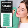 Picture of Microfiber Facial Cloths Fast Drying Washcloth 12 pack - Premium Soft Makeup Remover Cloths - Aqua Green
