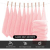 Picture of Microfiber Facial Cloths Fast Drying Washcloth 12 pack - Premium Soft Makeup Remover Cloths - Pink