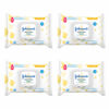 Picture of Johnson's Baby Hand & Face Baby Sanitizing Cleansing Wipes for Travel and On-The-Go, No More Tears Formula, Paraben and Alcohol Free, 25 ct, Case of 4