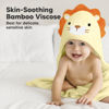 Picture of KeaBabies Baby Hooded Towel - Viscose Derived from Bamboo Baby Towel, Toddler Bath Towel, Infant Towels, Large Hooded Towel, Organic Baby Towels with Hood for Girls, Babies, Newborn Boys (Lion)