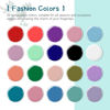Picture of JODSONE 23 PCS Gel Nail Polish Kit with U V Light Popular Color with Durable Base Coat Matte Glossy Top Coat