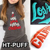Picture of HT Puff Heat Transfer Vinyl 20" (Hot Orange, 1 Yard)