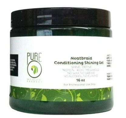 Picture of Pure O Natural Neatbraid Beauty Professional Conditioning Shining Gel 16 oz