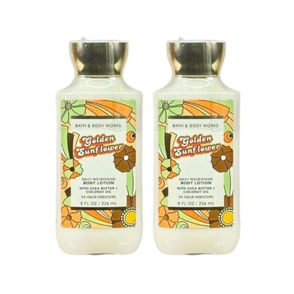 Picture of Bath & Body Works Body Lotion Pack of 2, 8oz Each (Golden Sunflower)
