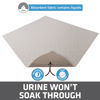 Picture of Drymate Original Cat Litter Mat, Contains Mess from Box, Protects Floors, Urine-Proof, Machine Washable, Soft on Kitty Paws, Absorbent, Waterproof (USA Made, Recycled Content) (29”x36”)(Tan Global)