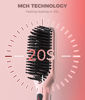 Picture of Hair Straightener Brush, MegaWise Hair Straightening Comb for All Hair Types with Nano Heating Teeth, Double Anion Technology, MCH 20s Fast Heating & 60-Minute Auto Shut-Off - Gifts for Women