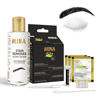 Picture of MinaiBrow Tint Kit Black | Natural Spot Coloring Brow Tinting Powder with Stain remover, Softly Removes Color from Skin | Smudge Proof Tint | Instant Brow Dye Kit, 100% Gray Converge