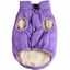 Picture of JoyDaog 2 Layers Fleece Lined Warm Dog Jacket for Winter Cold Weather,Soft Windproof Medium Dog Coat,Purple L