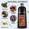 Picture of Dark Brown Hair Dye Shampoo 3 in 1 - Champu Para Canas Mujer for Gray Hair Coverage Hair Color Shampoo for Men and Women, Herbal Hair Dye Shampoo, 500ML