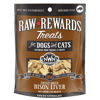Picture of Northwest Naturals Raw Rewards Freeze-Dried Bison Liver Treats for Dogs and Cats - Bite-Sized Pieces - Healthy, 1 Ingredient, Human Grade Pet Food, All Natural - 3 Oz