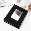 Picture of Vienrose Small Photo Album 4x6 holds 200 Photos 2 Pack, Mini Baby Photo Album Linen Cover for Gifts Wedding Family, Black