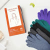 Picture of Evridwear Exfoliating Dual Texture Bath Gloves for Shower, Spa, Massage and Body Scrubs, Dead Skin Cell Remover, with Hanging Loop Heavy(5 Pairs Gift Set for Men and Women )