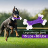 Picture of Kseroo Tough Dog Toys, Dog Toys for Aggressive Chewers Large Breed, Aggressive Chew Toys for Large Dogs, Dog Bone Chew Toy Nylon Dog Toys for Large Dogs Extreme Chew Toys Indestructible