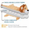 Picture of Nocciola 5 PCS Less Stuffing Dog Squeaky Toys for Aggressive Chewers, Durable Plush Dog Toy Set with Stuffed Head for Small to Large Dogs