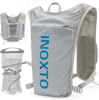 Picture of INOXTO Running Hydration Vest Backpack,Lightweight Insulated Pack with 1.5L Water Bladder Bag Daypack for Hiking Trail Running Cycling Race Marathon for Women Men (591 Light Gray Blue)