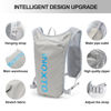Picture of INOXTO Running Hydration Vest Backpack,Lightweight Insulated Pack with 1.5L Water Bladder Bag Daypack for Hiking Trail Running Cycling Race Marathon for Women Men (591 Light Gray Blue)