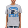 Picture of Junk Food Clothing x NFL - Tennessee Titans - Team Helmet - Unisex Adult Short Sleeve Fan T-Shirt for Men and Women - Size Large
