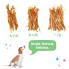 Picture of Nature Gnaws USA Turkey Tendons for Dogs (8oz) - Delicious Grain Free Reward Snack for Small, Medium & Large Breeds - Premium Natural Dog Chew Treats