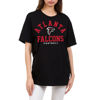 Picture of Junk Food Clothing x NFL - Atlanta Falcons - Classic Team Logo - Unisex Adult Short Sleeve Fan T-Shirt for Men and Women - Size 3X-Large