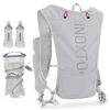 Picture of INOXTO Running Hydration Vest Backpack,Lightweight Insulated Pack with 1.5L Water Bladder Bag Daypack for Hiking Trail Running Cycling Race Marathon for Women Men (588 light gray)