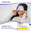 Picture of CorneaCare Rest: Self Heating Warm Compress for Eyes | Heated Eye Mask for Fast Relief of Dry Eyes | No Microwave Needed | Eye Treatment Products for Dry Eye Relief | 30 Count | FSA & HSA Eligible