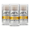 Picture of Aluminum-Free Natural Deodorant for Men by Bravo Sierra, 3-Pack - Long Lasting All-Day Odor and Sweat Protection - Citrus and Cedarwood, 3.2 oz - Paraben-Free, Baking Soda Free, Vegan & Cruelty-Free