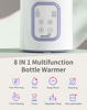 Picture of GROWNSY Bottle Warmer, 8-in-1 Fast Baby Bottle Warmer for Breastmilk or Formula, Smart Temperature Control and Automatic Shut-Off Milk Warmer, Baby Essentials for Newborn- Purple