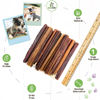 Picture of Nature Gnaws Large Bully Sticks for Dogs 5-6" (15 Count) - Thick Long Lasting for Aggressive Chewers and Large Dogs - Natural Beef Dog Chew Bones