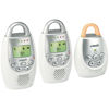 Picture of VTech DM221-2 Audio Baby Monitor with up to 1,000 ft of Range, Vibrating Sound-Alert, Talk Back Intercom, Night Light Loop & Two Parent Units, White