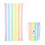 Picture of Dock & Bay Customized Beach Towel - Quick Dry, Sand Free - Compact, Lightweight - 100% Recycled - Includes Bag - Summer - Unicorn Waves - Large
