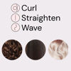 Picture of L'ANGE HAIR Le Duo Grande 360° Airflow Styler | 2-in-1 Curling Wand & Titanium Flat Iron Professional Hair Straightener and Curler with Cooling Air Vents to Lock in Style | Adjustable Temp (Blush)