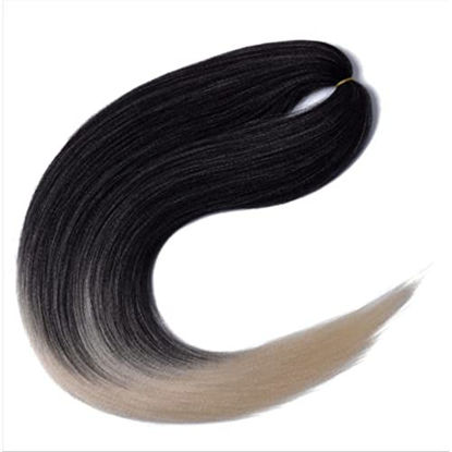 Picture of Dosso Beauty Pre-stretched Hypoallergenic Braiding Hair (28", 1B/613)