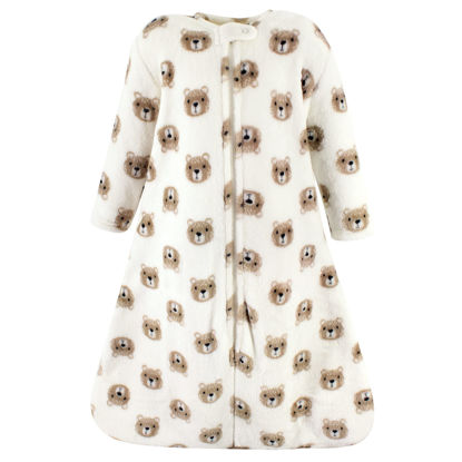 Picture of Hudson Baby Unisex Baby Plush Sleeping Bag, Sack, Blanket, Long-Sleeve Bear, 18-24 Months