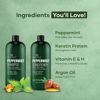 Picture of BOTANIC HEARTH Peppermint Oil Shampoo and Conditioner Set - Hair Blooming Formula with Keratin - Fights Hair Loss & Thinning, Promotes Hair Growth-Sulfate Free for Men and Women - 16 fl oz x 2