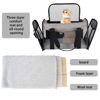 Picture of Cat Carrying Case - Pet Carrier Airline Approved, Protable and Breathable Pet Travel Carrier Removable Fleece Pad, Collapsible Cat Carrier Dog Carrier for Medium Cats Small Cats Dogs(15 * 10 * 10)