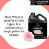 Picture of Naturevibe Botanicals Rose Water 32 Ounces | 100% Pure and Natural | Great for Skin Care and Hair Care