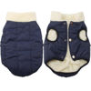 Picture of JoyDaog Fleece Lined Warm Dog Jacket for Winter Cold Weather,Soft Windproof Large Dog Coat,Blue XXL