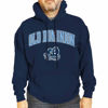 Picture of Campus Colors Adult Arch & Logo Soft Style Gameday Hooded Sweatshirt (Old Dominion Monarchs - Blue, Small)