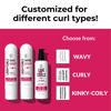 Picture of LUS (Love Ur Self) 3-Step System Shampoo and Conditioner Set with All-in-One Styler for Kinky-Coily Hair Nongreasy & Moisturizing - 8.5oz each