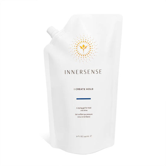 Picture of INNERSENSE Organic Beauty - Natural I Create Hold Styling Gel | Non-Toxic, Cruelty-Free, Clean Haircare (Refill Pouch, 32 fl oz | 946 ml)