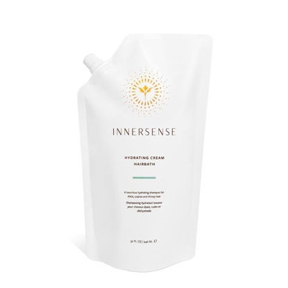 Picture of INNERSENSE Organic Beauty - Natural Hydrating Hairbath Shampoo | Non-Toxic, Cruelty-Free, Clean Haircare (32oz Refill Pouch)