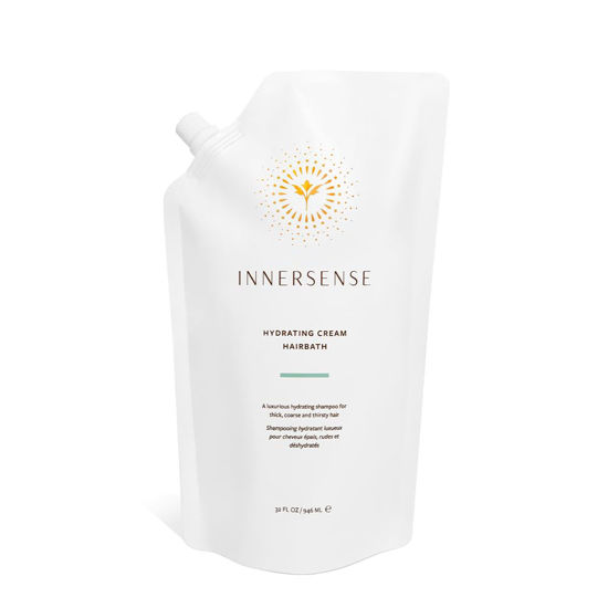 Picture of INNERSENSE Organic Beauty - Natural Hydrating Hairbath Shampoo | Non-Toxic, Cruelty-Free, Clean Haircare (32oz Refill Pouch)