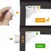 Picture of Vmaisi Adhesive Magnetic Locks for Cabinets & Drawers (32 Locks and 4 Keys)