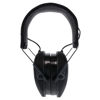 Picture of Walker's Razor Slim X-TRM Noise-Cancelling Sound-Enhancing Hunting Gun Range Shooting Electronic Earmuffs with Cooling Pads, Moisture Wicking Headband & 2 AAA Batteries, Black