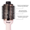 Picture of L'ANGE HAIR Le Volume 2-in-1 Titanium Blow Dryer Brush | Hot Air Brush in One with Oval Barrel | Hair Styler for Smooth, Frizz-Free Results for All Hair Types (Blush - 75 mm)