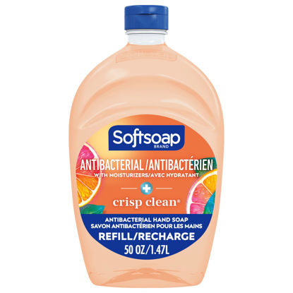 Picture of Softsoap Antibacterial Refill 50oz Crisp Clean Scent