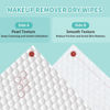 Picture of Ditoi Face Towels, 10"×12"Disposable Face Towel, Gentle Exfoliation Makeup Remover Dry Wipes XL, Soft Thick Face Towelettes for All Skin Types,100 Count (2 Pack)