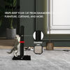 Picture of MECOOL Cat Scratching Post Premium Sisal Scratch Posts with Hanging Ball Vertical Scratcher for Indoor Cats and Kittens (Black, 22 inches for Kitten)